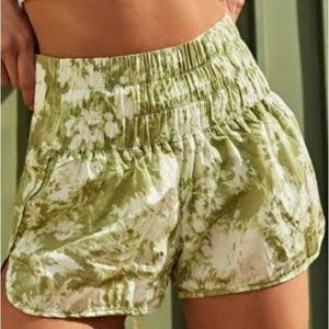 Free People Movement Way Home Short Green Floral
